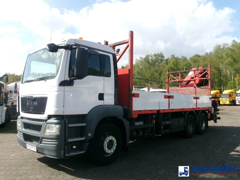 MAN TGS 26.320 6X4 RHD + HMF 2820 K4 - Vinçli kamyon: fotoğraf 5 MAN TGS 26.320 6X4 RHD + HMF 2820 K4 - Vinçli kamyon: fotoğraf 5