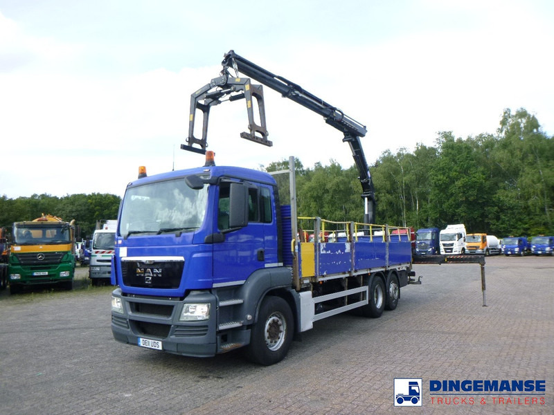 MAN TGS 26.360 6x2 RHD + HMF 1420 K2 - Vinçli kamyon: fotoğraf 1 MAN TGS 26.360 6x2 RHD + HMF 1420 K2 - Vinçli kamyon: fotoğraf 1