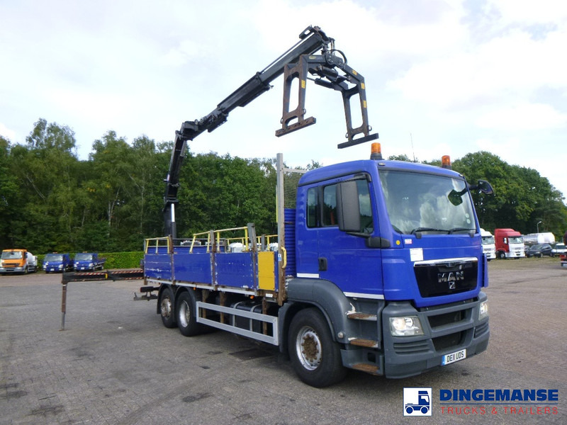MAN TGS 26.360 6x2 RHD + HMF 1420 K2 - Vinçli kamyon: fotoğraf 2 MAN TGS 26.360 6x2 RHD + HMF 1420 K2 - Vinçli kamyon: fotoğraf 2