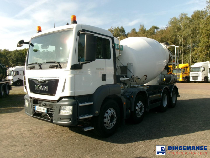MAN TGS 32.360 8X4 Euro 6 Imer concrete mixer 9 m3 - Transmikser: fotoğraf 1 MAN TGS 32.360 8X4 Euro 6 Imer concrete mixer 9 m3 - Transmikser: fotoğraf 1