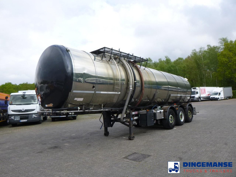 METALOVOUGA Bitumen tank inox 32 m3 / 1 comp + pump - Tanker dorse: fotoğraf 1 METALOVOUGA Bitumen tank inox 32 m3 / 1 comp + pump - Tanker dorse: fotoğraf 1