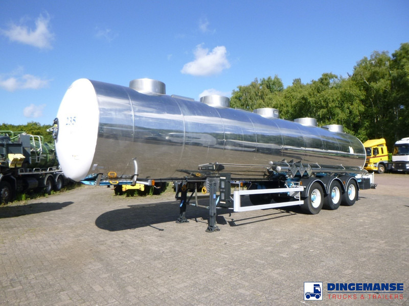 Magyar Chemical tank inox 33 m3 / 1 comp - Tanker dorse: fotoğraf 1 Magyar Chemical tank inox 33 m3 / 1 comp - Tanker dorse: fotoğraf 1