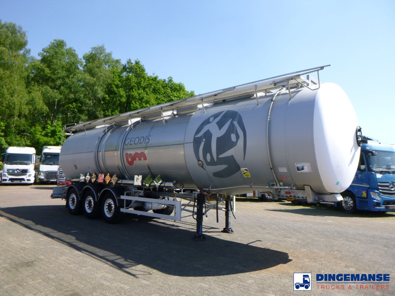 Magyar Chemical tank inox L4BH 44.5 m3 / 3 comp - Tanker römork: fotoğraf 2 Magyar Chemical tank inox L4BH 44.5 m3 / 3 comp - Tanker römork: fotoğraf 2