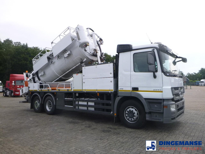 Mercedes-Benz Actros 2541 6x2 RHD E5 Huwer vacuum tank / hydrocureur 12 m3 - Vidanjör: fotoğraf 2 Mercedes-Benz Actros 2541 6x2 RHD E5 Huwer vacuum tank / hydrocureur 12 m3 - Vidanjör: fotoğraf 2