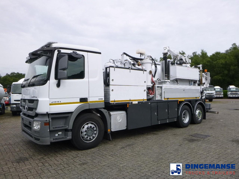 Mercedes-Benz Actros 2541 6x2 RHD E5 Huwer vacuum tank / hydrocureur 12 m3 - Vidanjör: fotoğraf 5 Mercedes-Benz Actros 2541 6x2 RHD E5 Huwer vacuum tank / hydrocureur 12 m3 - Vidanjör: fotoğraf 5