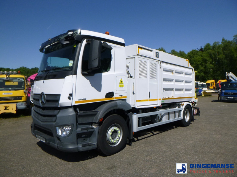 Mercedes-Benz Antos 1842 4x2 RHD Saugbagger / vacuum excavator - Vidanjör: fotoğraf 1 Mercedes-Benz Antos 1842 4x2 RHD Saugbagger / vacuum excavator - Vidanjör: fotoğraf 1