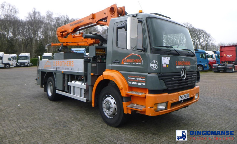 Mercedes-Benz Atego 1823 4x2 Putzmeister concrete pump 16 m - Sabit beton pompası: fotoğraf 2 Mercedes-Benz Atego 1823 4x2 Putzmeister concrete pump 16 m - Sabit beton pompası: fotoğraf 2