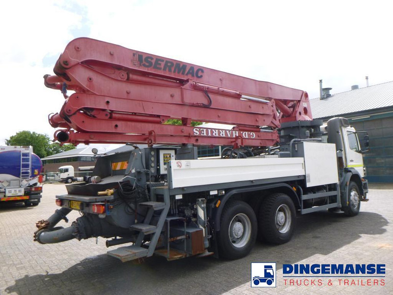 Mercedes-Benz Atego 6x4 Sermac SCL120 concrete pump - Mobil beton pompası: fotoğraf 3 Mercedes-Benz Atego 6x4 Sermac SCL120 concrete pump - Mobil beton pompası: fotoğraf 3