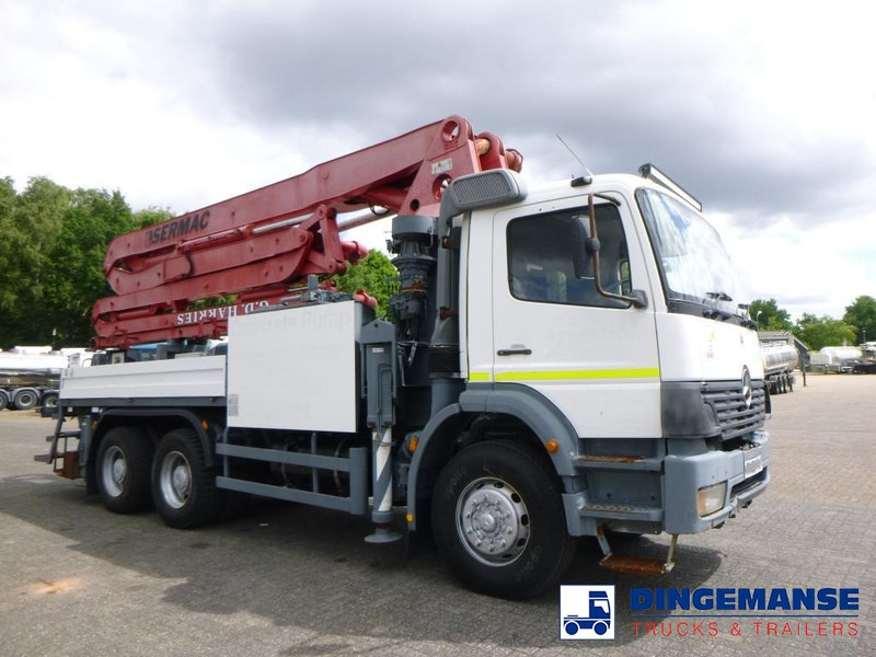 Mercedes-Benz Atego 6x4 Sermac SCL120 concrete pump - Mobil beton pompası: fotoğraf 2 Mercedes-Benz Atego 6x4 Sermac SCL120 concrete pump - Mobil beton pompası: fotoğraf 2