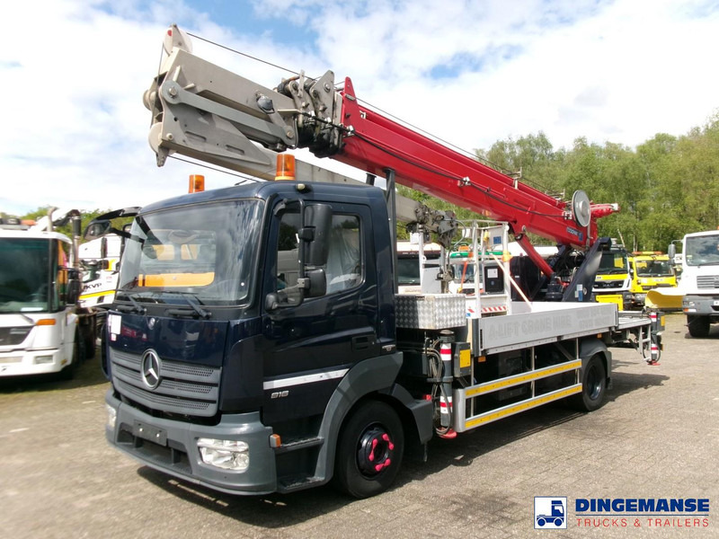 Mercedes-Benz Atego 816 4x2 Bocker AK 32/1500 SPS crane - Vinçli kamyon: fotoğraf 1 Mercedes-Benz Atego 816 4x2 Bocker AK 32/1500 SPS crane - Vinçli kamyon: fotoğraf 1
