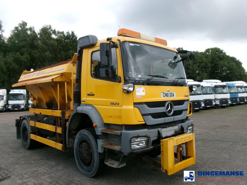 Mercedes-Benz Axor 1824 4x4 RHD salt spreader / gritter - Kar küreme aracı: fotoğraf 2 Mercedes-Benz Axor 1824 4x4 RHD salt spreader / gritter - Kar küreme aracı: fotoğraf 2