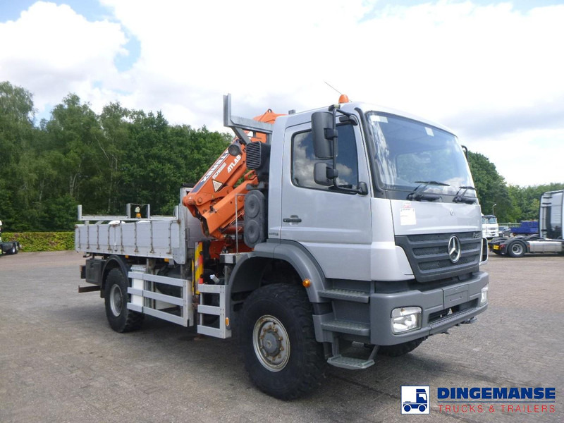 Mercedes-Benz Axor 1829 4x4 RHD + Atlas 85.2 A5L - Vinçli kamyon: fotoğraf 2 Mercedes-Benz Axor 1829 4x4 RHD + Atlas 85.2 A5L - Vinçli kamyon: fotoğraf 2