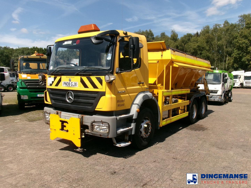 Mercedes-Benz Axor 2629 6x4 RHD gritter / salt spreader - Kar küreme aracı: fotoğraf 1 Mercedes-Benz Axor 2629 6x4 RHD gritter / salt spreader - Kar küreme aracı: fotoğraf 1