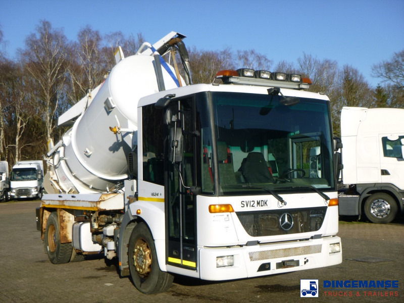 Mercedes-Benz Econic 1824 4x2 Whale vacuum tank 8.1 m3 - Vidanjör: fotoğraf 2 Mercedes-Benz Econic 1824 4x2 Whale vacuum tank 8.1 m3 - Vidanjör: fotoğraf 2