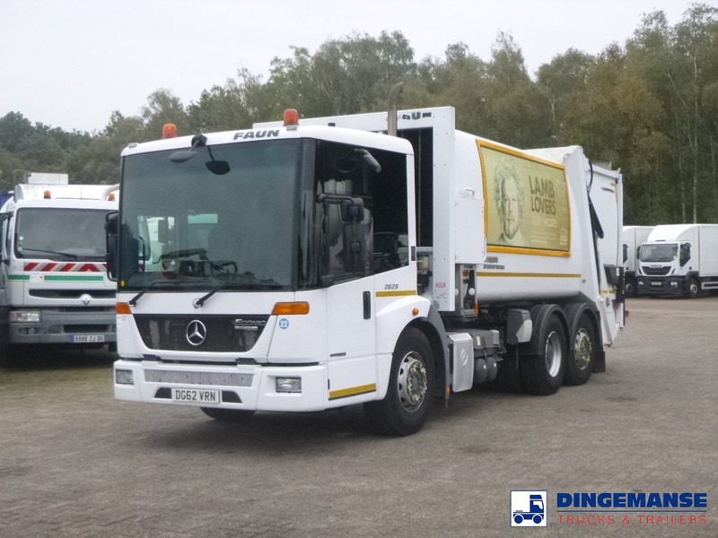 Mercedes-Benz Econic 2629 6x2 RHD Faun Variopress refuse truck - Çöp kamyonu: fotoğraf 1 Mercedes-Benz Econic 2629 6x2 RHD Faun Variopress refuse truck - Çöp kamyonu: fotoğraf 1