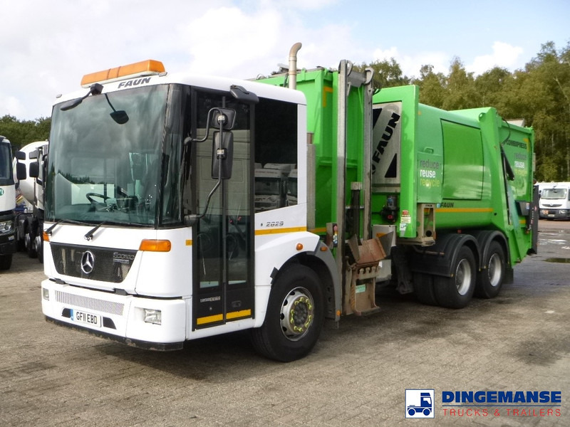 Mercedes-Benz Econic 2629LL 6x4 RHD Faun refuse truck - Çöp kamyonu: fotoğraf 1 Mercedes-Benz Econic 2629LL 6x4 RHD Faun refuse truck - Çöp kamyonu: fotoğraf 1