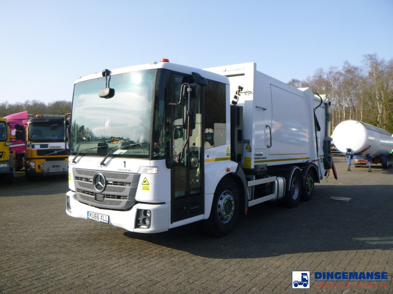Mercedes-Benz Econic 2630 6x2 RHD Faun refuse truck - Çöp kamyonu: fotoğraf 1 Mercedes-Benz Econic 2630 6x2 RHD Faun refuse truck - Çöp kamyonu: fotoğraf 1