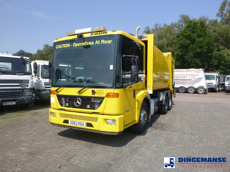 Mercedes-Benz Econic 2633 6x4 RHD Euro 5 EEV Faun Variopress refuse truck - Çöp kamyonu: fotoğraf 1 Mercedes-Benz Econic 2633 6x4 RHD Euro 5 EEV Faun Variopress refuse truck - Çöp kamyonu: fotoğraf 1