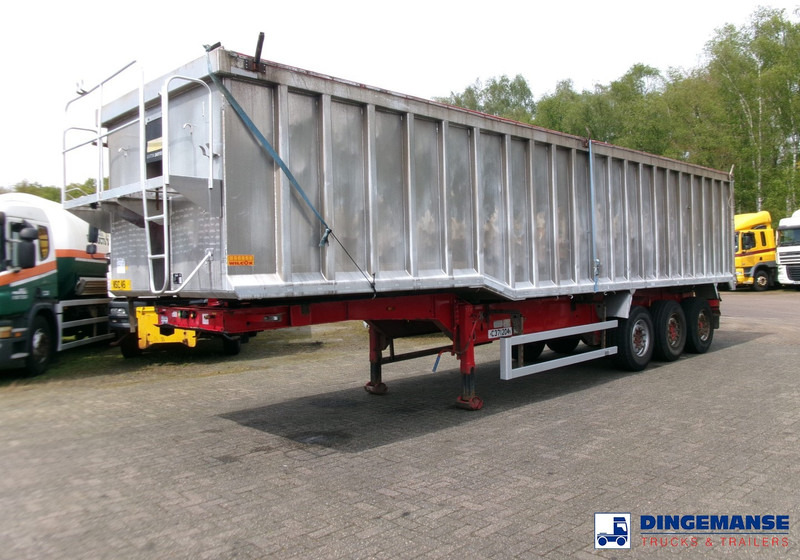 Montracon Tipper trailer alu 55 m3 + tarpaulin - Damperli dorse: fotoğraf 1 Montracon Tipper trailer alu 55 m3 + tarpaulin - Damperli dorse: fotoğraf 1