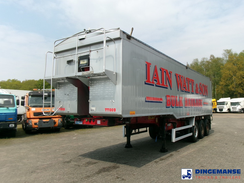 Montracon Tipper trailer alu 55 m3 + tarpaulin - Damperli dorse: fotoğraf 1 Montracon Tipper trailer alu 55 m3 + tarpaulin - Damperli dorse: fotoğraf 1