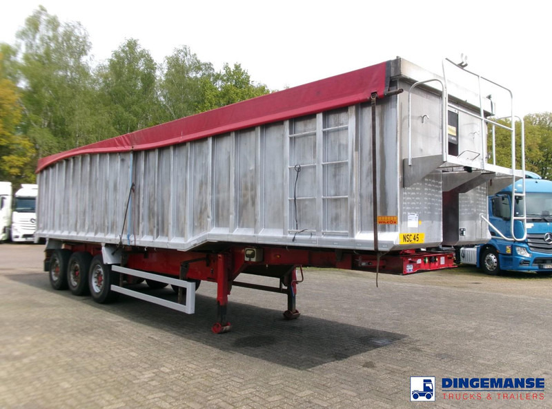 Montracon Tipper trailer alu 55 m3 + tarpaulin - Damperli dorse: fotoğraf 2 Montracon Tipper trailer alu 55 m3 + tarpaulin - Damperli dorse: fotoğraf 2