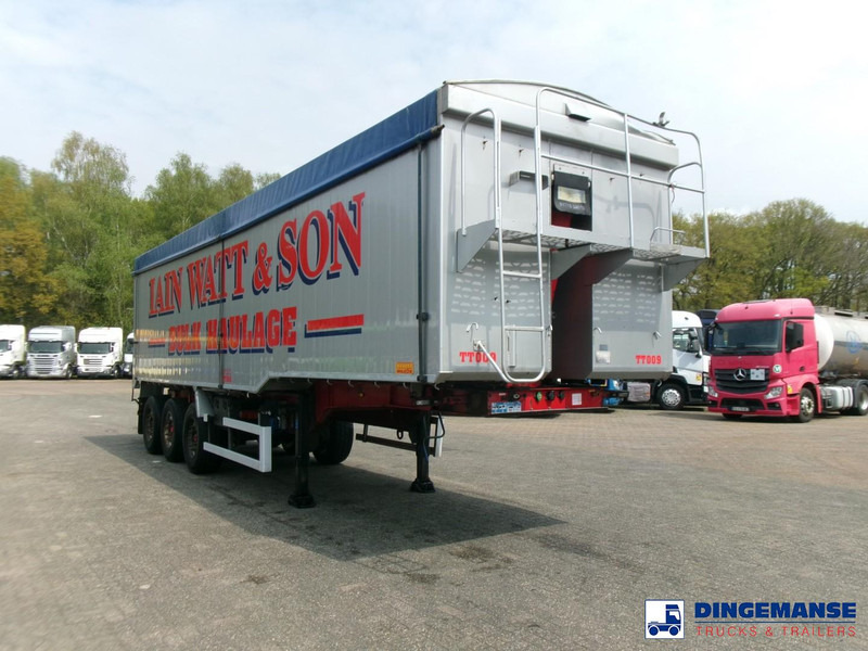 Montracon Tipper trailer alu 55 m3 + tarpaulin - Damperli dorse: fotoğraf 2 Montracon Tipper trailer alu 55 m3 + tarpaulin - Damperli dorse: fotoğraf 2