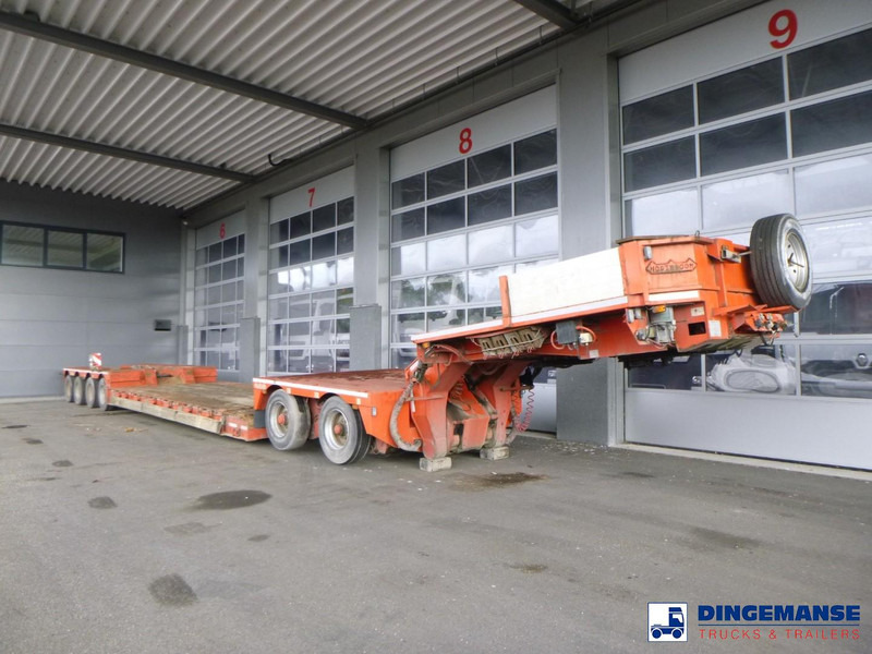 Nooteboom 4-axle lowbed trailer Euro 110-04 + 2-axle dolly - Alçak çerçeveli platform dorse: fotoğraf 2 Nooteboom 4-axle lowbed trailer Euro 110-04 + 2-axle dolly - Alçak çerçeveli platform dorse: fotoğraf 2