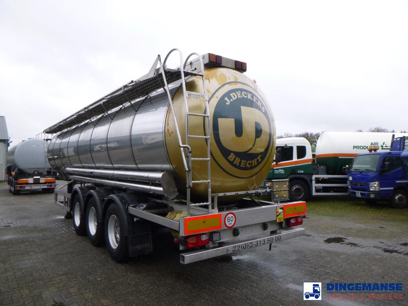 Parcisa Chemical tank inox L4BH 30 m3 / 1 comp / ADR 30/03/24 - Tanker dorse: fotoğraf 2 Parcisa Chemical tank inox L4BH 30 m3 / 1 comp / ADR 30/03/24 - Tanker dorse: fotoğraf 2
