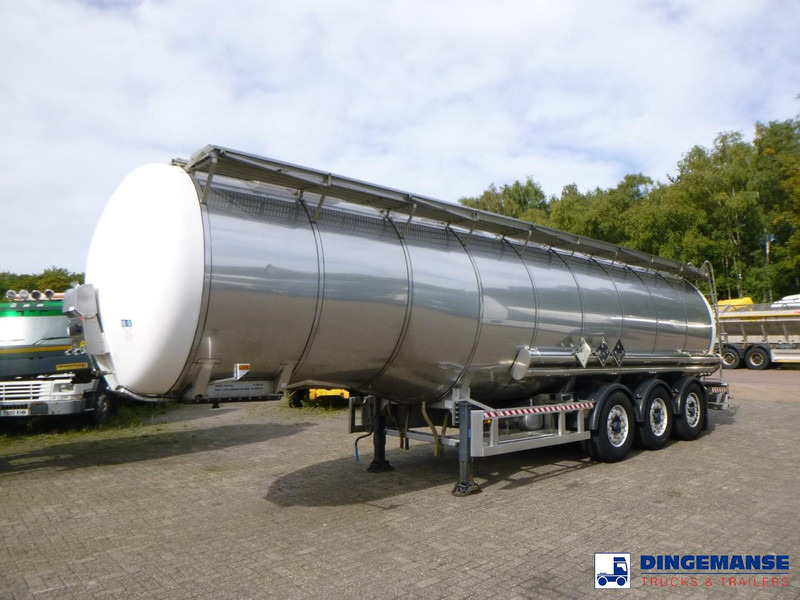 Parcisa Chemical tank inox L4BH 37.5 / 1 comp - Tanker dorse: fotoğraf 1 Parcisa Chemical tank inox L4BH 37.5 / 1 comp - Tanker dorse: fotoğraf 1