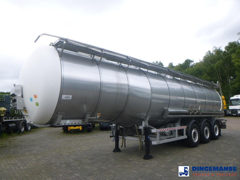 Parcisa Chemical tank inox L4BH 37.5 m3 / 1 comp - Tanker dorse: fotoğraf 1 Parcisa Chemical tank inox L4BH 37.5 m3 / 1 comp - Tanker dorse: fotoğraf 1