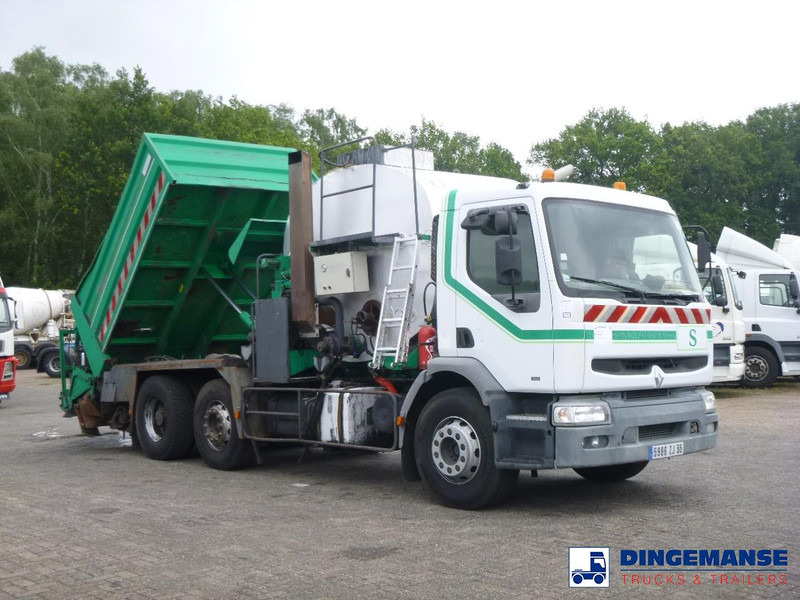 Renault Premium 340 6x2 Road repair bitumen tank 6 m3 / tipper - Tanker kamyon: fotoğraf 2 Renault Premium 340 6x2 Road repair bitumen tank 6 m3 / tipper - Tanker kamyon: fotoğraf 2