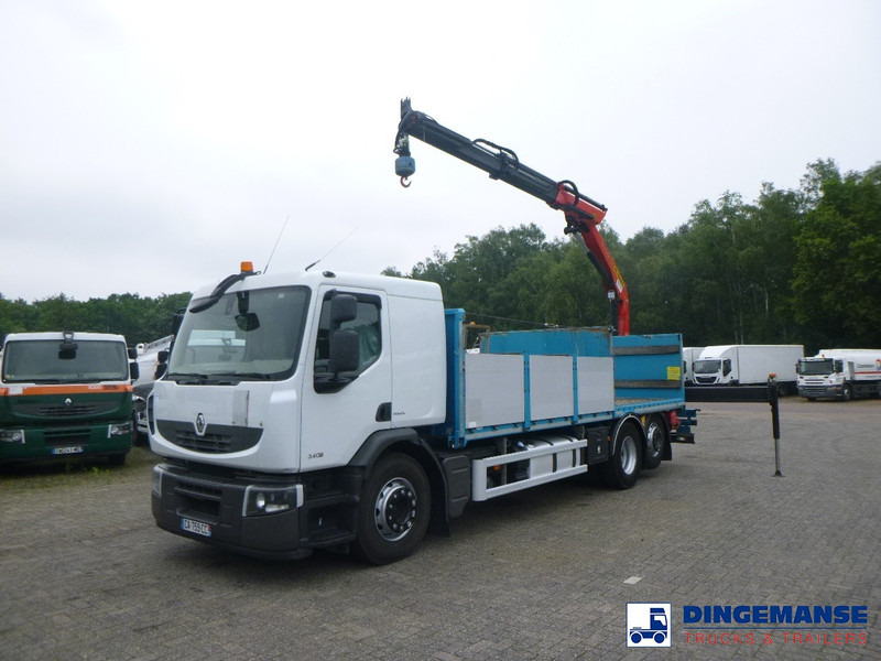 Renault Premium 340 dxi 6x2 + Palfinger PK 13.501K + rotator - Vinçli kamyon: fotoğraf 1 Renault Premium 340 dxi 6x2 + Palfinger PK 13.501K + rotator - Vinçli kamyon: fotoğraf 1