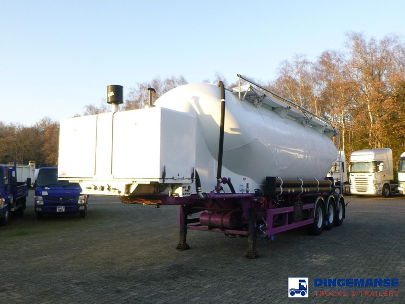 SPITZER Powder tank alu 37 m3 + engine/compressor - Tanker dorse: fotoğraf 1 SPITZER Powder tank alu 37 m3 + engine/compressor - Tanker dorse: fotoğraf 1
