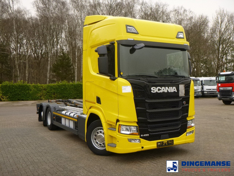Scania R450 6x2 Euro 6C + Retarder + Meiller container hook 18.000 kg - Kancalı yükleyici kamyon: fotoğraf 5 Scania R450 6x2 Euro 6C + Retarder + Meiller container hook 18.000 kg - Kancalı yükleyici kamyon: fotoğraf 5