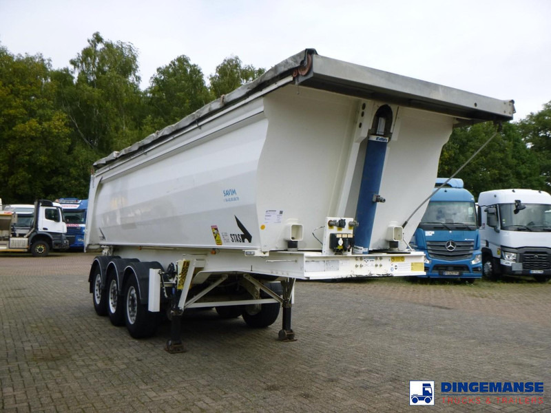 Stas Tipper trailer alu 25.5 m3 + tarpaulin - Damperli dorse: fotoğraf 2 Stas Tipper trailer alu 25.5 m3 + tarpaulin - Damperli dorse: fotoğraf 2