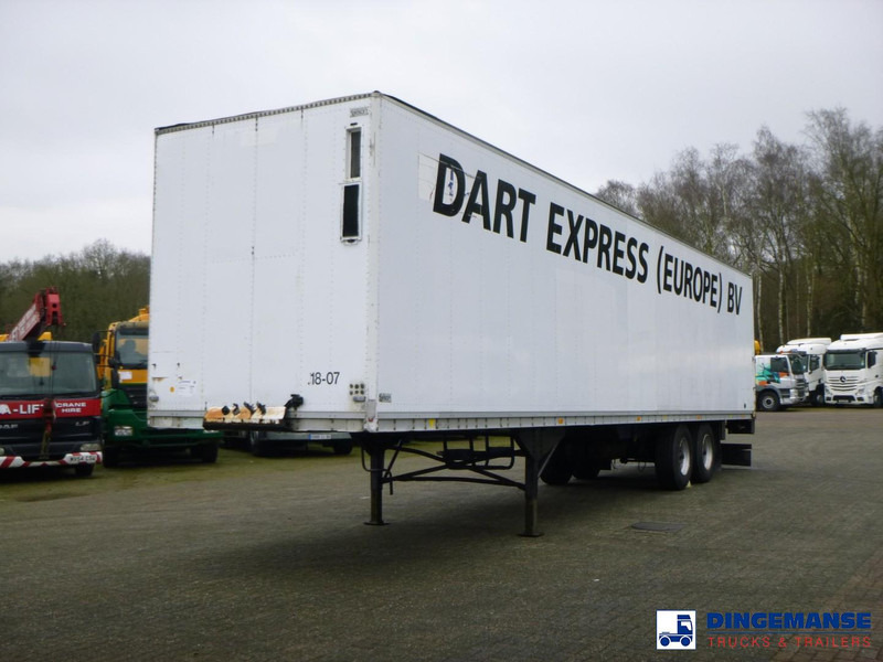 Talson 2-axle closed box trailer 89 m3 - Kapalı karoser römork: fotoğraf 1 Talson 2-axle closed box trailer 89 m3 - Kapalı karoser römork: fotoğraf 1