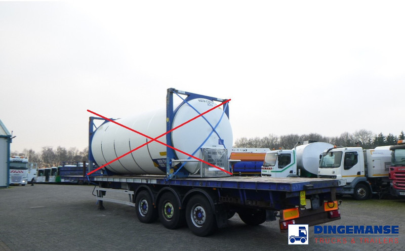 Tirsan 3 axle Platform trailer - Açık/ Sal dorse: fotoğraf 4 Tirsan 3 axle Platform trailer - Açık/ Sal dorse: fotoğraf 4