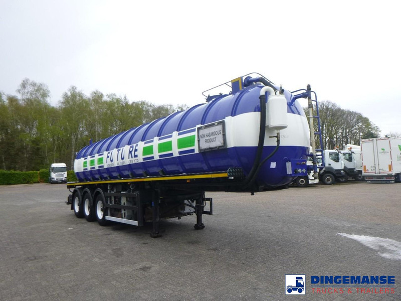 VALLELY Vacuum tank alu 30 m3 / 1 comp + Engine - Tanker dorse: fotoğraf 2 VALLELY Vacuum tank alu 30 m3 / 1 comp + Engine - Tanker dorse: fotoğraf 2