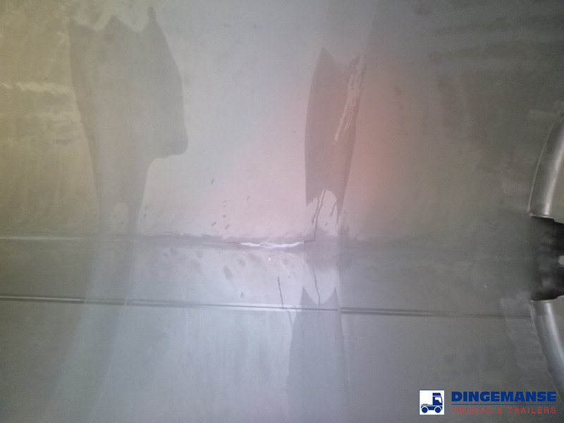 Tanker dorse Van Hool Chemical tank inox 30 m3 / 1 comp: fotoğraf 17