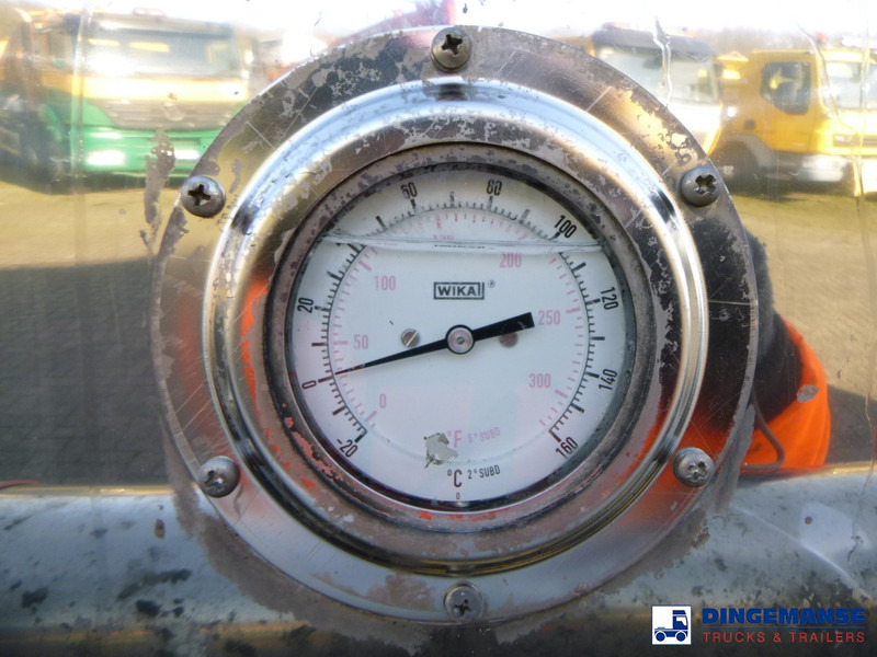 Tanker dorse Van Hool Chemical tank inox 30 m3 / 1 comp: fotoğraf 13