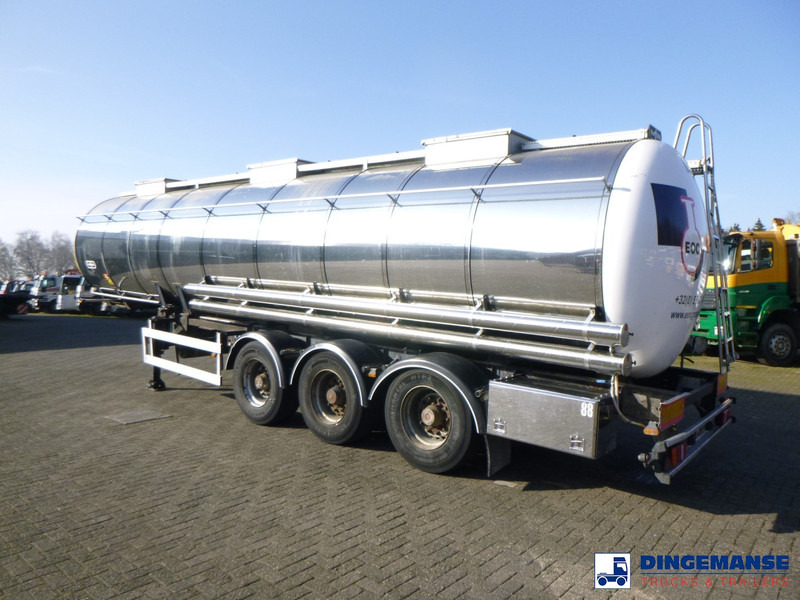 Van Hool Chemical tank inox 30 m3 / 1 comp - Tanker dorse: fotoğraf 3 Van Hool Chemical tank inox 30 m3 / 1 comp - Tanker dorse: fotoğraf 3