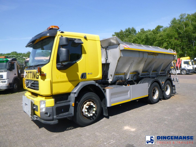 Volvo FH 340 6x4 RHD Romaquip gritter / salt spreader - Kar küreme aracı: fotoğraf 1 Volvo FH 340 6x4 RHD Romaquip gritter / salt spreader - Kar küreme aracı: fotoğraf 1