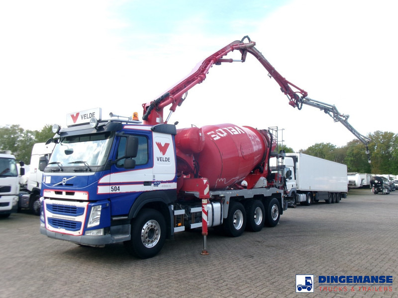 Volvo FM 420 8X4 Cifa MK25H concrete pump 25 m / mixer 7 m3 - Transmikser: fotoğraf 1 Volvo FM 420 8X4 Cifa MK25H concrete pump 25 m / mixer 7 m3 - Transmikser: fotoğraf 1
