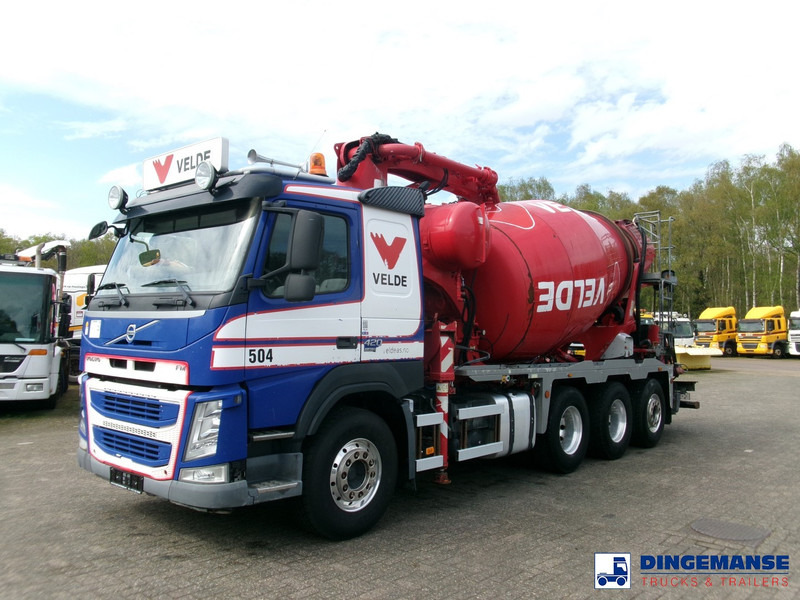 Volvo FM 420 8X4 Cifa MK25H concrete pump 25 m / mixer 7 m3 - Mobil beton pompası: fotoğraf 5 Volvo FM 420 8X4 Cifa MK25H concrete pump 25 m / mixer 7 m3 - Mobil beton pompası: fotoğraf 5