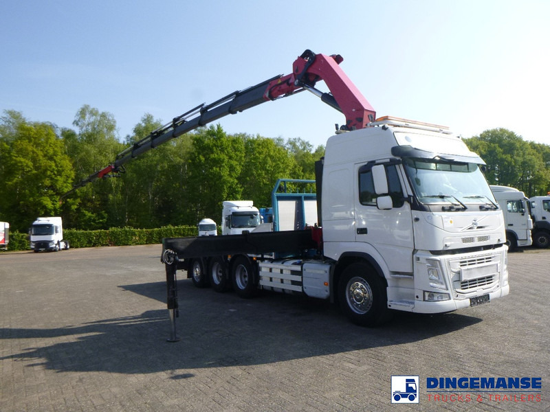 Volvo FM 500 8x4 + HMF 5020 K6 + Jib FJ1000 K5 - Vinçli kamyon: fotoğraf 2 Volvo FM 500 8x4 + HMF 5020 K6 + Jib FJ1000 K5 - Vinçli kamyon: fotoğraf 2