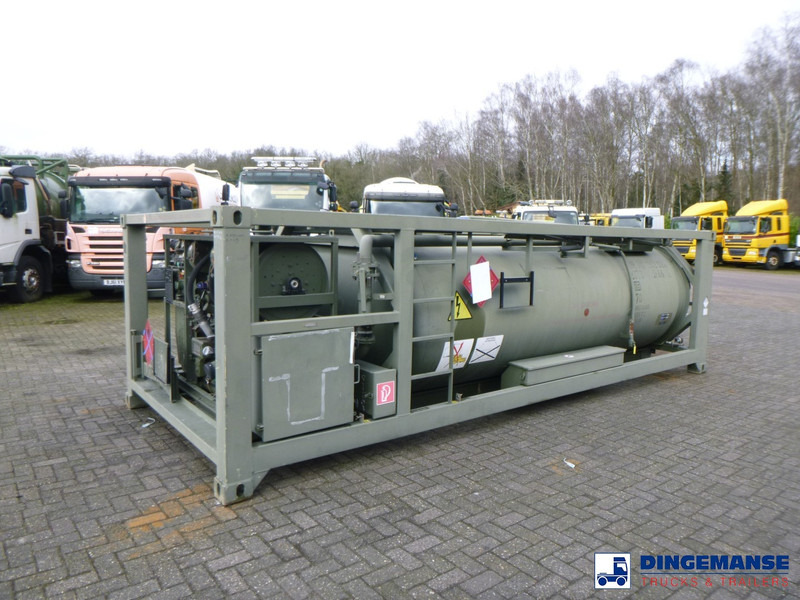 WEW (Westerwälder Eisenwerk) Fuel (kerosene, diesel) tank container 20 ft. inox 10 m3 / 1 comp + pump - Depolama tankı: fotoğraf 1 WEW (Westerwälder Eisenwerk) Fuel (kerosene, diesel) tank container 20 ft. inox 10 m3 / 1 comp + pump - Depolama tankı: fotoğraf 1