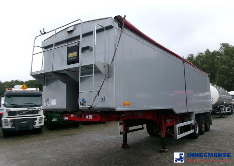 WILCOX Tipper trailer alu 55 m3 + tarpaulin - Damperli dorse: fotoğraf 1 WILCOX Tipper trailer alu 55 m3 + tarpaulin - Damperli dorse: fotoğraf 1