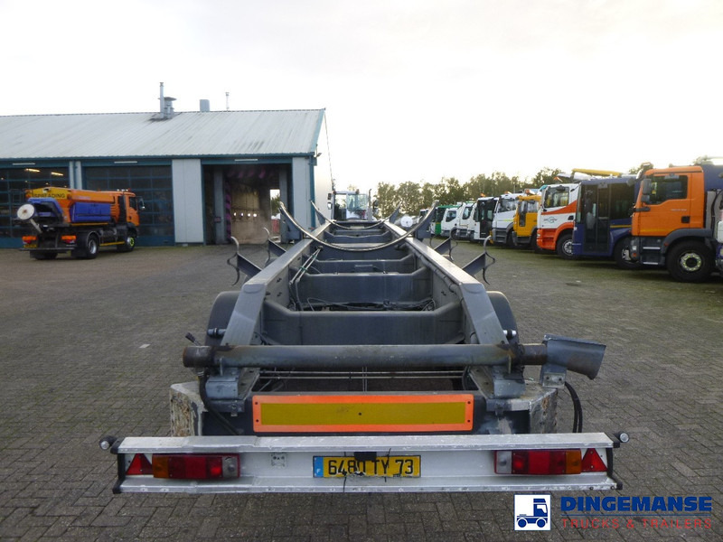 Tanker dorse filiat 3-axle tank trailer chassis incl supports: fotoğraf 9