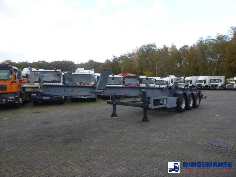 Filiat 3-axle tank trailer chassis incl supports - Tanker dorse: fotoğraf 1 Filiat 3-axle tank trailer chassis incl supports - Tanker dorse: fotoğraf 1