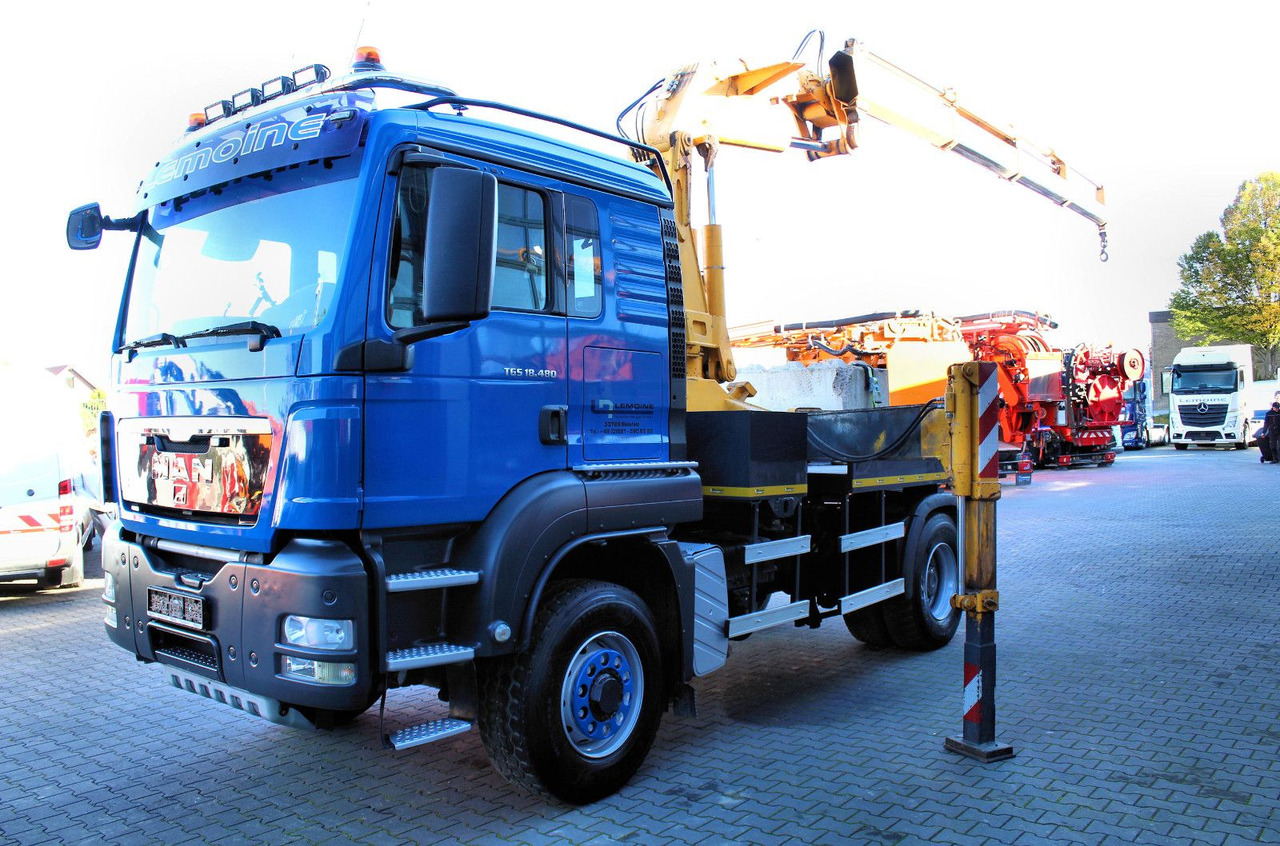 MAN TGS 18.480 4x4 BLS SZM+Pritsche MKG HLK 340 Kran - Çekici: fotoğraf 3 MAN TGS 18.480 4x4 BLS SZM+Pritsche MKG HLK 340 Kran - Çekici: fotoğraf 3